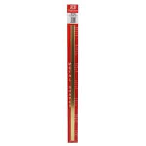 K&S 0.430 in. W X 12 in. L Oval Brass Tube 1 pk