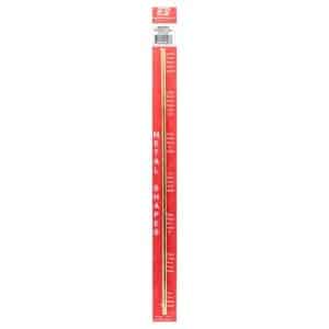 K&S 3/16 in. D X 12 in. L Round Brass Tube 1 pk