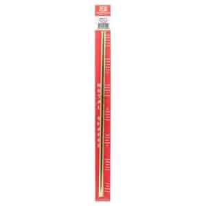 K&S 5/16 in. D X 12 in. L Round Brass Tube 1 pk