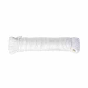 Koch 9/64 in. D X 48 ft. L White Diamond Braided Nylon Rope