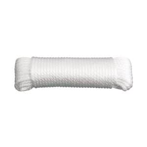 Koch 1/4 in. D X 100 ft. L White Solid Braided Nylon Rope