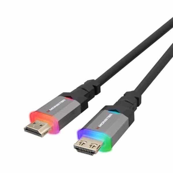 Monster Just Hook It Up 6 ft. L Audio-Video Cable HDMI