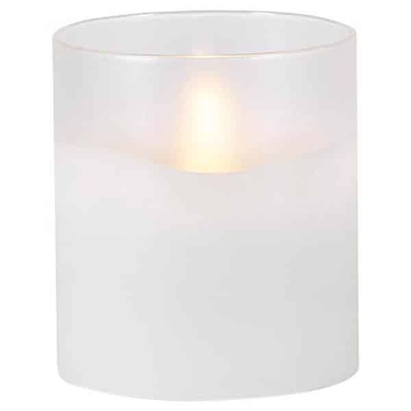 Everlasting Glow White No Scent Scent Flameless Hand Poured Candle