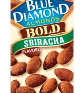 Blue Diamond Bold Sriracha Almonds 1.5 oz Bagged