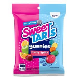Sweet Tarts Fruity Splitz Gummi Candy 5 oz