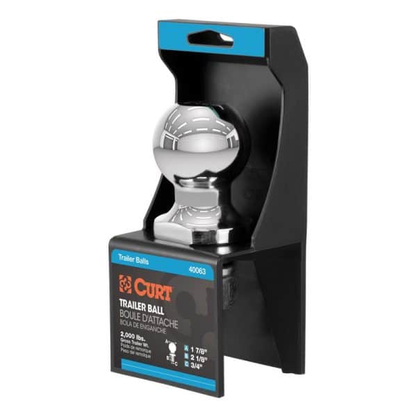 Curt 2000 lb. cap. 1.88 in. Hitch Ball