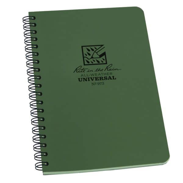 Rite in the Rain 4.625 in. W X 7 in. L Wire-O All-Weather Notebook
