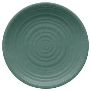 Tarhong Green Bamboo/Fiber Artisan Dinner Plate 1 each