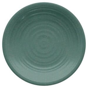 Tarhong Green Bamboo/Fiber Artisan Salad Plate 1 each