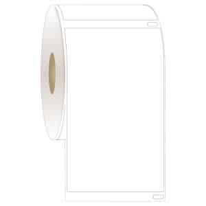 Centurion 4 in. H X 2-1/8 in. W Rectangle White Paint Labels 300 pk