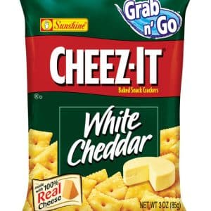 Cheez-It White Cheddar Crackers 3 oz Pegged