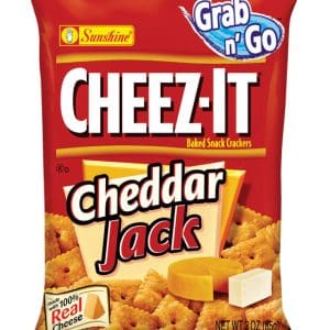 Cheez-It Grab n' Go Cheddar Jack Crackers 3 oz Pegged