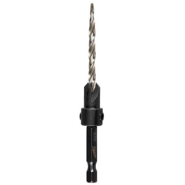 Milwaukee 8 lb X 11/64 in. D Black Oxide Countersink Bit 1 pc