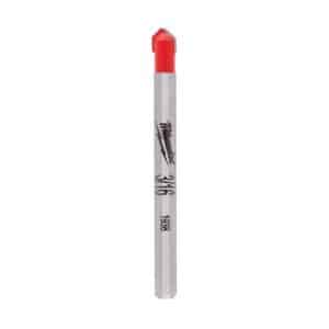 Milwaukee 3/16 in. X 2 in. L Carbide Tipped Glass/Tile Drill Bit 1 pc