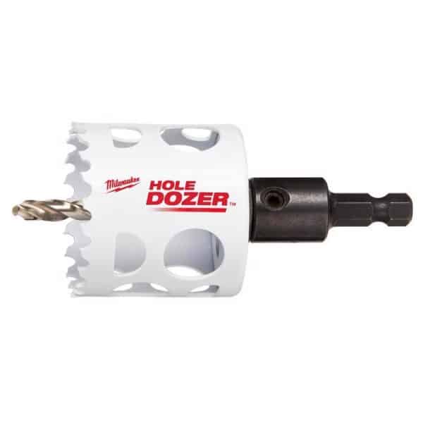 Milwaukee Hole Dozer 1/4 in. Bi-Metal Hole Saw 1 pk