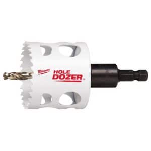 Milwaukee Hole Dozer 1/4 in. Bi-Metal Hole Saw 1 pk
