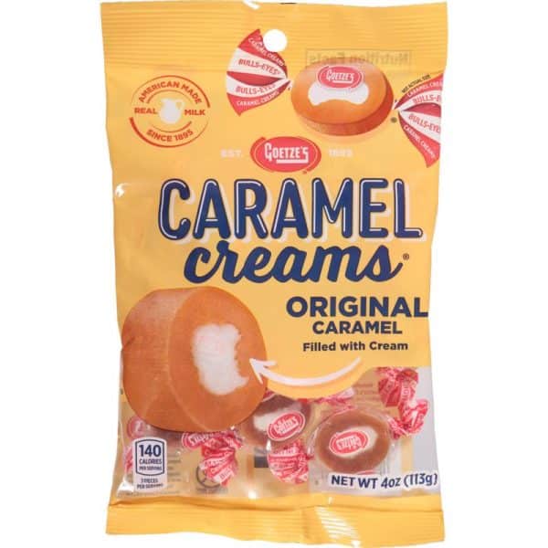 Goetzes Candy Caramel Creams Original Caramels 4 oz