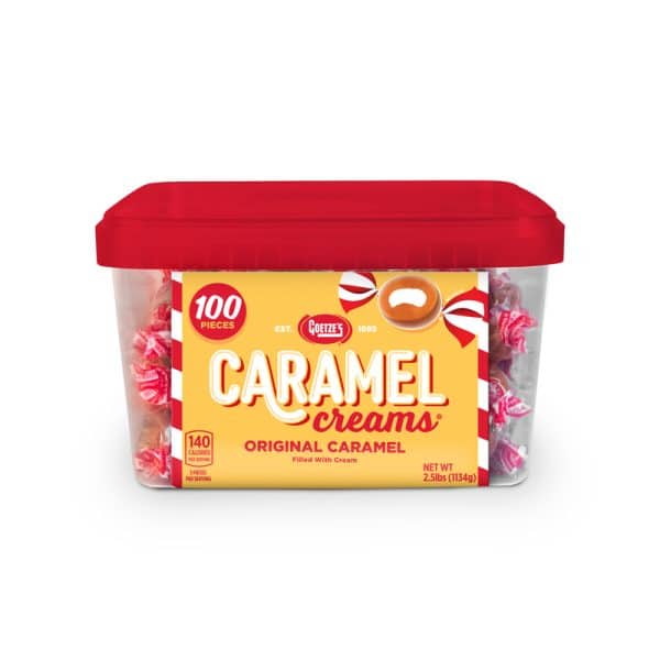 Goetzes Candys Caramel Creams Vanilla Caramel 40 oz