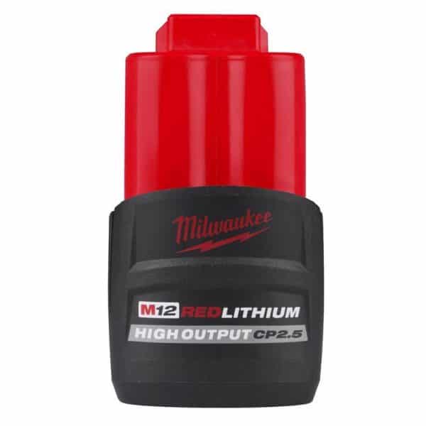 Milwaukee M12 12 V 2.5 Ah Lithium-Ion High Capacity Battery Pack 1 pc