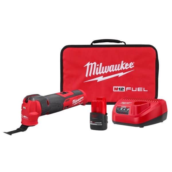 Milwaukee M12 Fuel 2.5 amps 12 V Cordless Oscillating Multi-Tool Kit