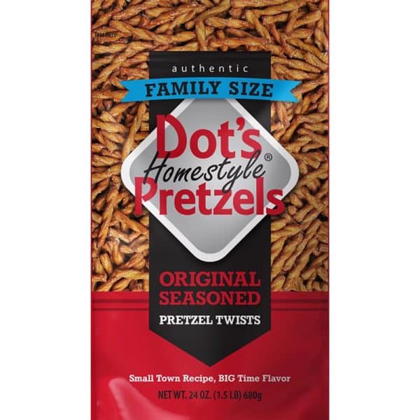 Dot's Pretzels Original Pretzels 24 oz Bagged