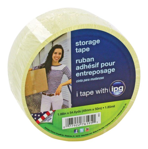 IPG i Tape 1.88 in. W X 54.6 yd L Storage Tape Clear