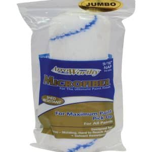 ArroWorthy Microfiber 9/16 in. Jumbo Mini Paint Roller Cover 1 pk