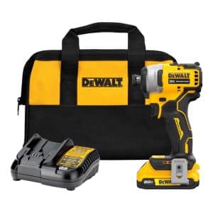 DeWalt ATOMIC 20 V 1/4 in. Cordless Brushless Compact Impact Driver Kit (Battery & Charger)