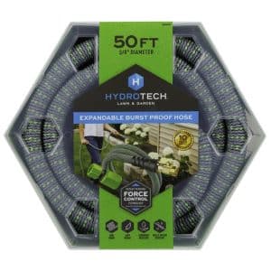 Hydrotech 5/8 in. D X 50 ft. L Medium Duty Expandable Lightweight Garden Hose