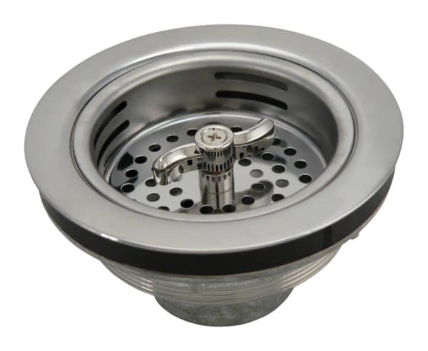 Keeney 4-1/2 in. D Stainless Steel Strainer Basket Silver