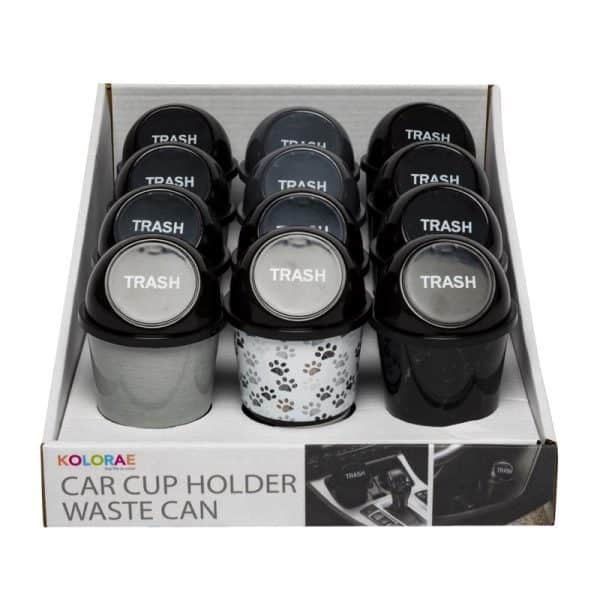 Kolorae Assorted Car Cup Holder Waste Can 12 pk