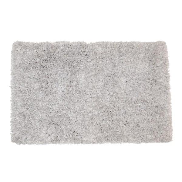 Sttelli Intermix 32 in. L X 20 in. W White Cotton/Polyester Bath Rug